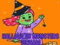 Permainan Puzzle Monster Halloween secara online
