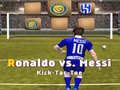 Permainan Messi vs Ronaldo Kick Tac Toe secara online
