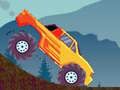 Permainan Mengemudikan Mobil Monster di Bukit 2D secara online