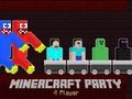 Permainan Pesta MinerCraft 4 Pemain secara online