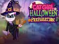 Permainan Persiapan Halloween dengan Gadis Kucing secara online