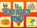 Permainan Pencarian Kata HTML5 secara online