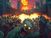 Permainan Pengepungan zombie. io secara online