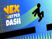 Permainan Vex Hyper Dash secara online