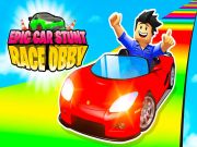 Permainan Balapan aksi mobil epik obby secara online