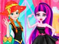 Permainan Putri vs Gadis Monster secara online