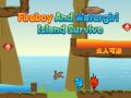 Permainan Bertahan di Pulau Fireboy dan Watergirl secara online Permainan Bertahan di Pulau Fireboy dan Watergirl secara online
