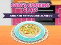 Permainan Kelas Memasak Sara: Fettuccine Alfredo Ayam secara online