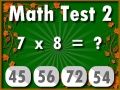 Permainan Ujian Matematika 2 secara online