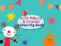 Permainan Arty Mouse dan Teman Buku Mewarnai secara online