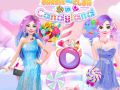 Permainan Barbie dan Elsa di Dunia Permen secara online