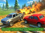 Permainan Simulator Penghancuran Mobil Online 3D secara online