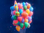 Permainan Gabungkan 3D- Cocokkan 3 balon secara online