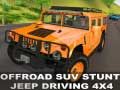 Permainan Mengemudikan Jeep SUV Offroad 4x4 secara online