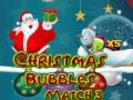 Permainan Gelembung Natal Pertandingan 3 secara online