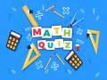Permainan Permainan Kuis Matematika secara online