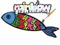 Permainan Mewarnai Ikan Pelangi secara online Permainan Mewarnai Ikan Pelangi secara online