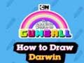 Permainan Dunia Menakjubkan Gumball: Cara Menggambar Darwin secara online
