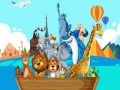 Permainan Teman Gila Bepergian ke Seluruh Dunia: Puzzle secara online