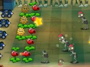 Permainan Zombies Vs. Bunga matahari secara online