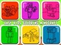 Permainan Mewarnai Anak yang Mudah Minecraft secara online