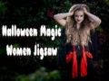 Permainan Puzzle Wanita Ajaib Halloween secara online