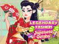 Permainan Fashion Legendaris Geisha Jepang secara online