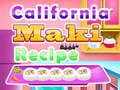 Permainan Resep Maki California secara online
