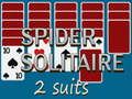Permainan Spider Solitaire 2 Set secara online Permainan Spider Solitaire 2 Set secara online