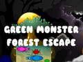Permainan Melarikan Diri dari Hutan Monster Hijau secara online