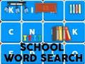 Permainan Pencarian Kata Sekolah secara online