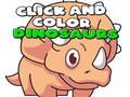 Permainan Klik dan Warnai Dinosaurus secara online Permainan Klik dan Warnai Dinosaurus secara online