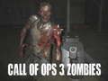 Permainan Panggilan Operasi 3: Zombie secara online
