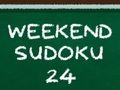 Permainan Sudoku Akhir Pekan 24 secara online