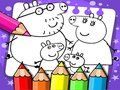 Permainan Buku Mewarnai Peppa Pig secara online