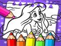 Permainan Buku Mewarnai Ariel Si Putri Duyung secara online Permainan Buku Mewarnai Ariel Si Putri Duyung secara online