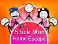 Permainan Pelarian Stickman dari Rumah secara online