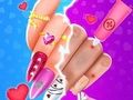 Permainan Salon Kuku Valentine secara online Permainan Salon Kuku Valentine secara online