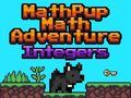 Permainan Petualangan Matematika MathPup: Bilangan Bulat secara online