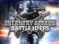 Permainan Serangan Infanteri Pertempuran 3D FPS secara online