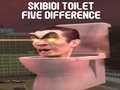 Permainan Skibidi Toilet Lima Perbedaan secara online