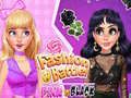 Permainan Pertarungan Fashion: Pink vs Hitam secara online
