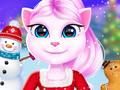 Permainan Permainan Dekorasi Natal Gadis Kucing secara online