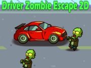 Permainan Pengemudi Pelarian Zombie 2D secara online