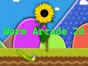 Permainan Worm Arcade 2D secara online