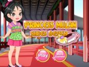 Permainan Desain Sepatu Putri Mulan secara online Permainan Desain Sepatu Putri Mulan secara online