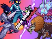 Permainan Bertahan dengan Ninja Tongkat secara online Permainan Bertahan dengan Ninja Tongkat secara online