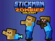 Permainan Stickman vs Zombie WorldCraft secara online