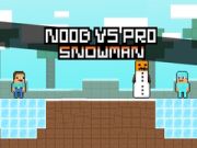 Permainan Noob vs Pro Snowman secara online