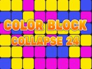 Permainan Runtuhnya Blok Warna 24 secara online Permainan Runtuhnya Blok Warna 24 secara online